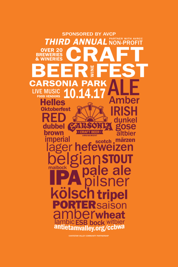 Carsonia Craft Beer Amusement Poster